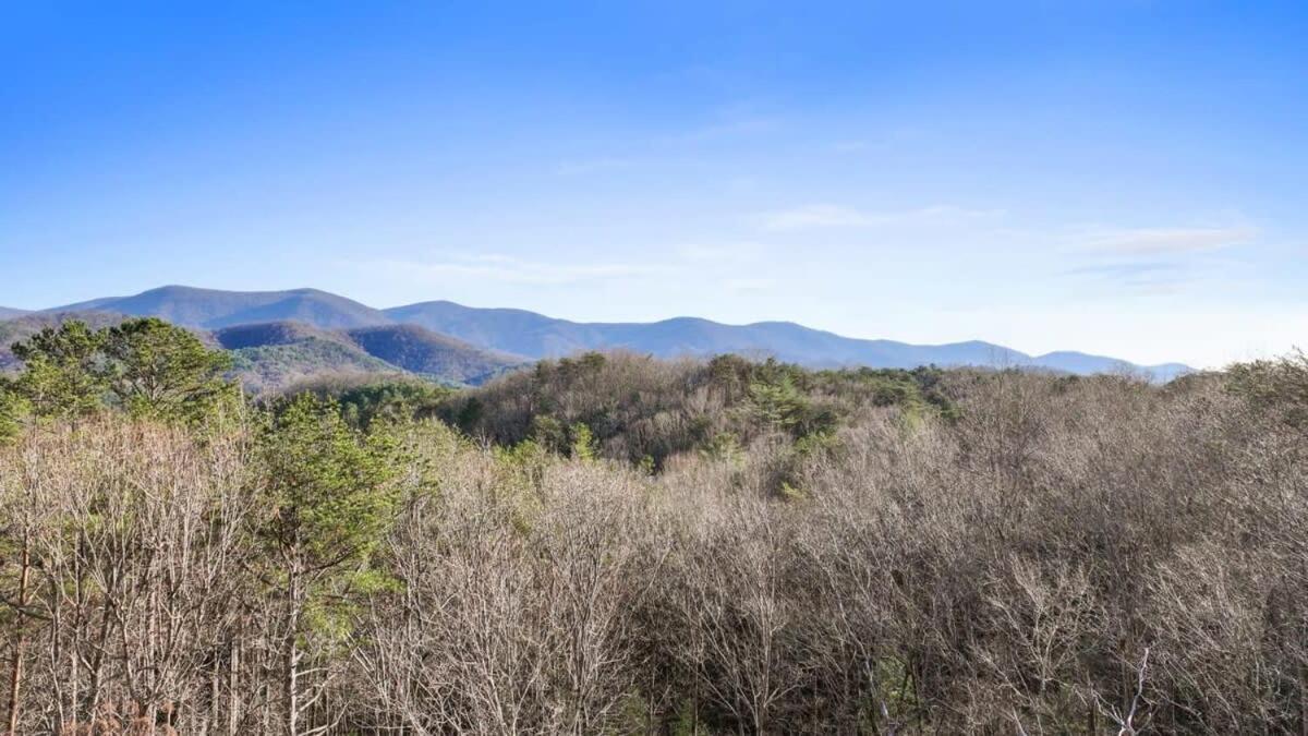 Mountain Views Hot Tub Firepit Close To Town Villa Blue Ridge Exterior photo