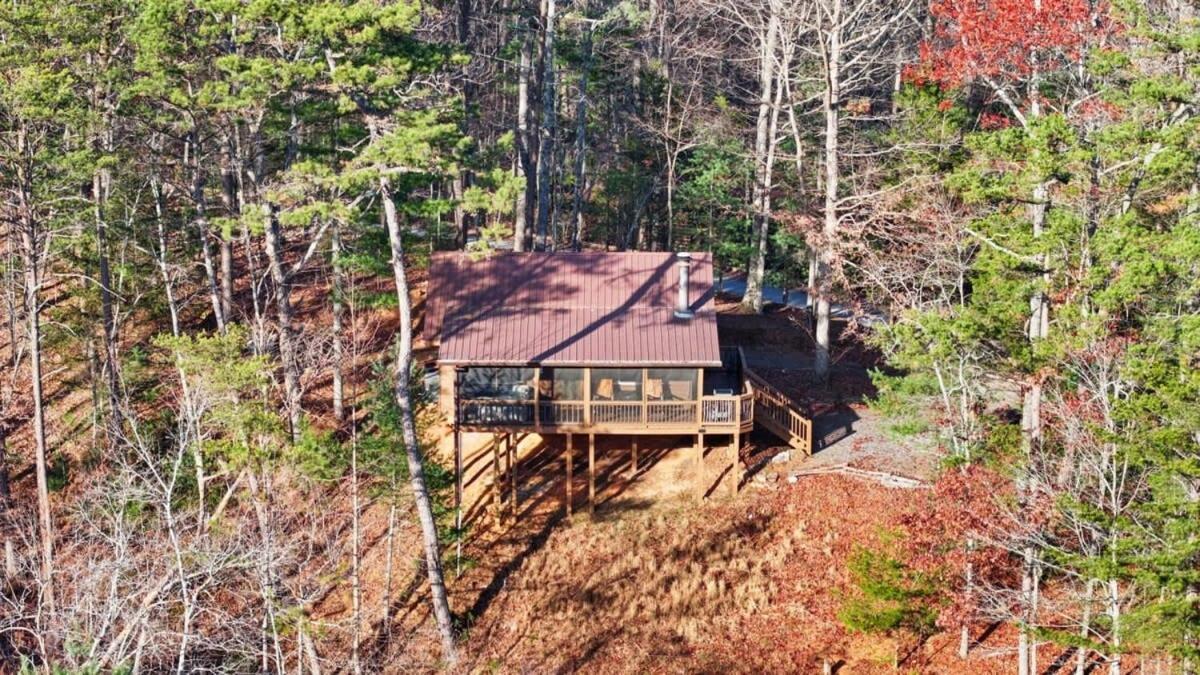 Mountain Views Hot Tub Firepit Close To Town Villa Blue Ridge Exterior photo